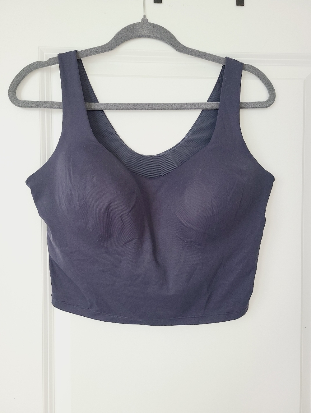 Old Navy Active Powersoft Light Support Navy Cropped Top